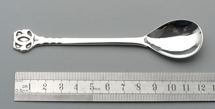 Guild of Handicraft Arts & Crafts Silver Celtic Spoon